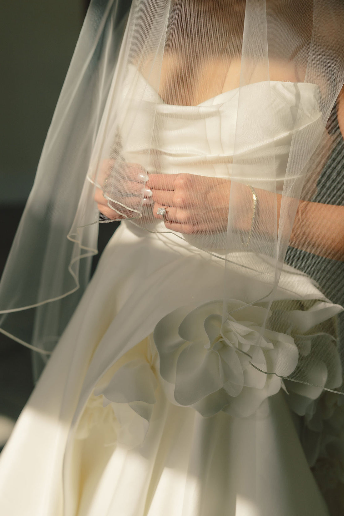 Stunning Real Bride Leigh in the Gardenia Gown