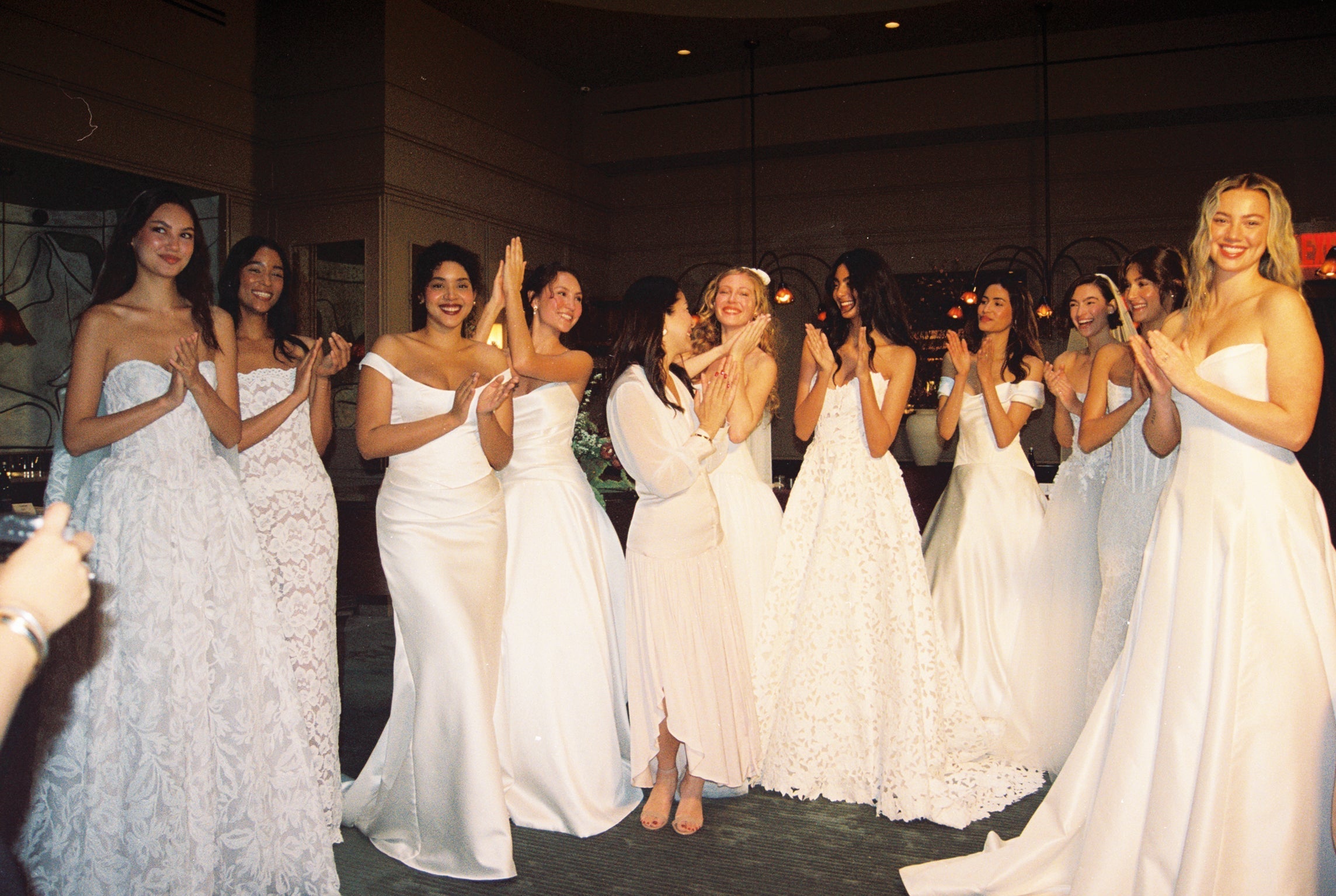 Modern Minimalism at Bridal Fashion Week