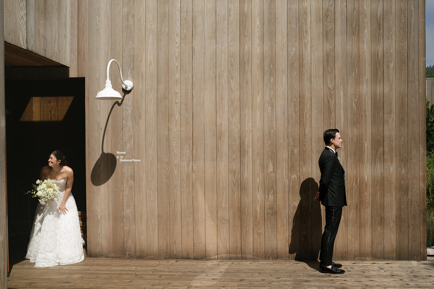 Real Bride in Ezra Wedding Ball Gown Wedding Dress