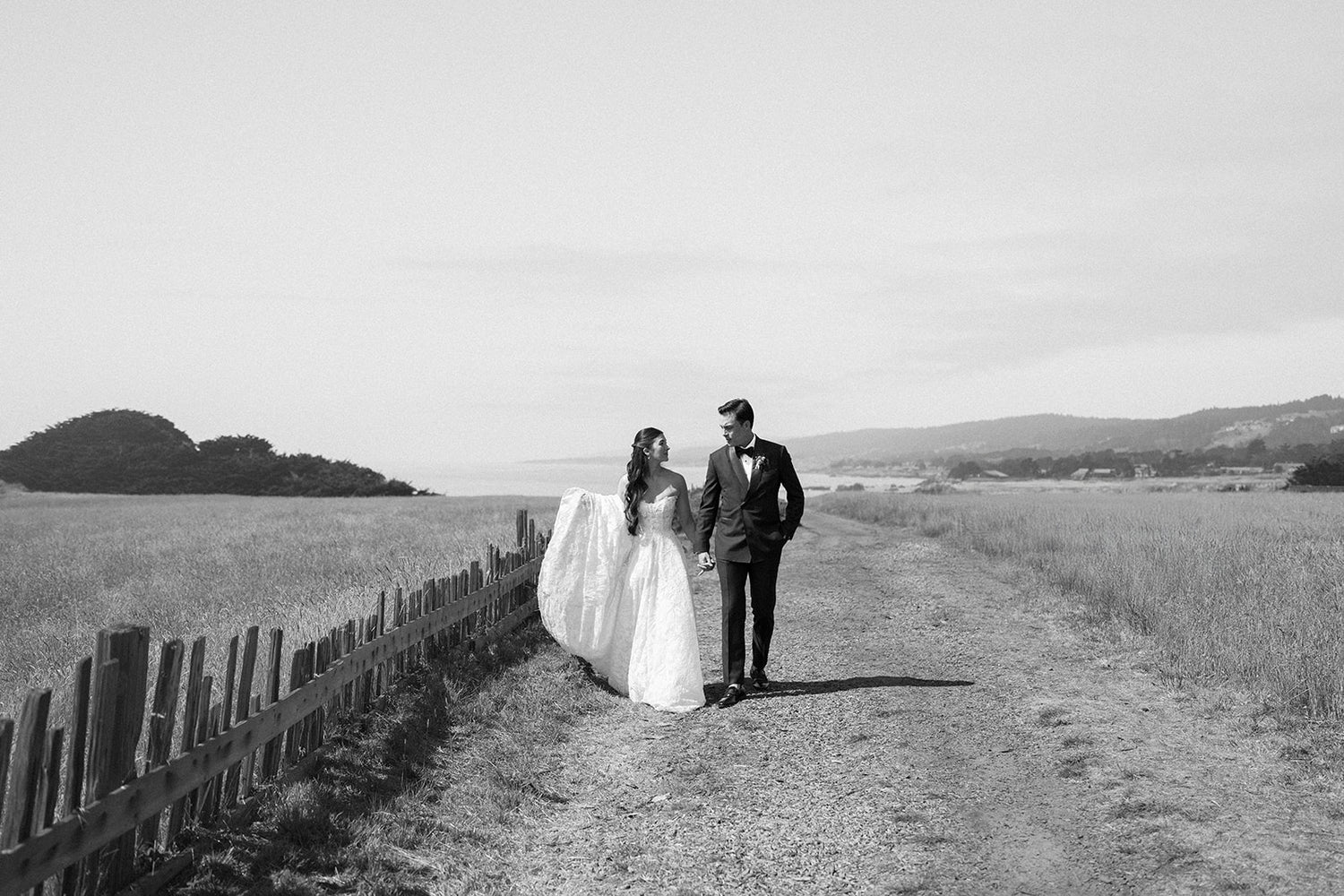 Real Bride in Ezra Wedding Ball Gown Wedding Dress