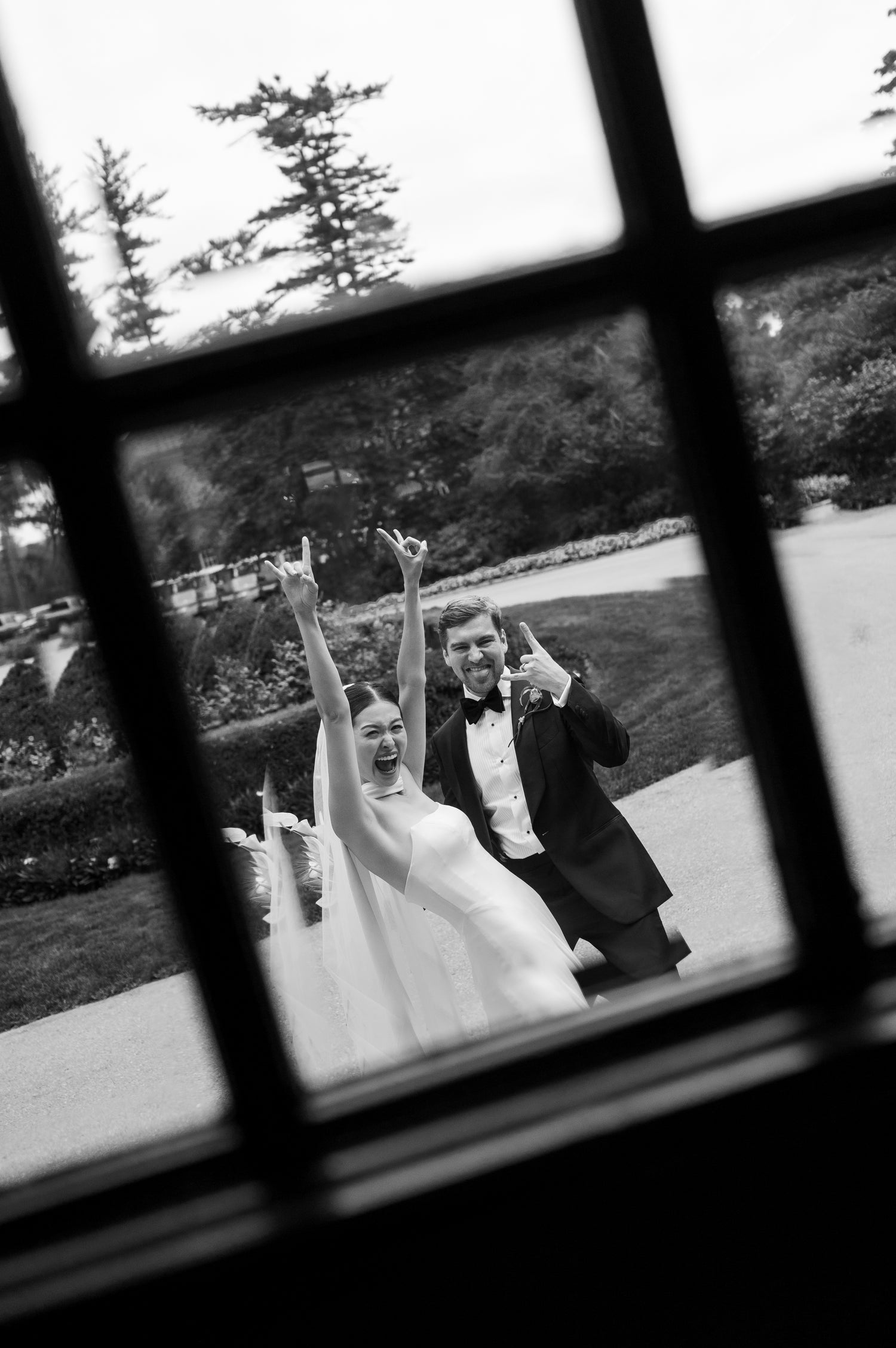 Elegant Bride Amy in the Addilyn Wedding Dress with Scarf