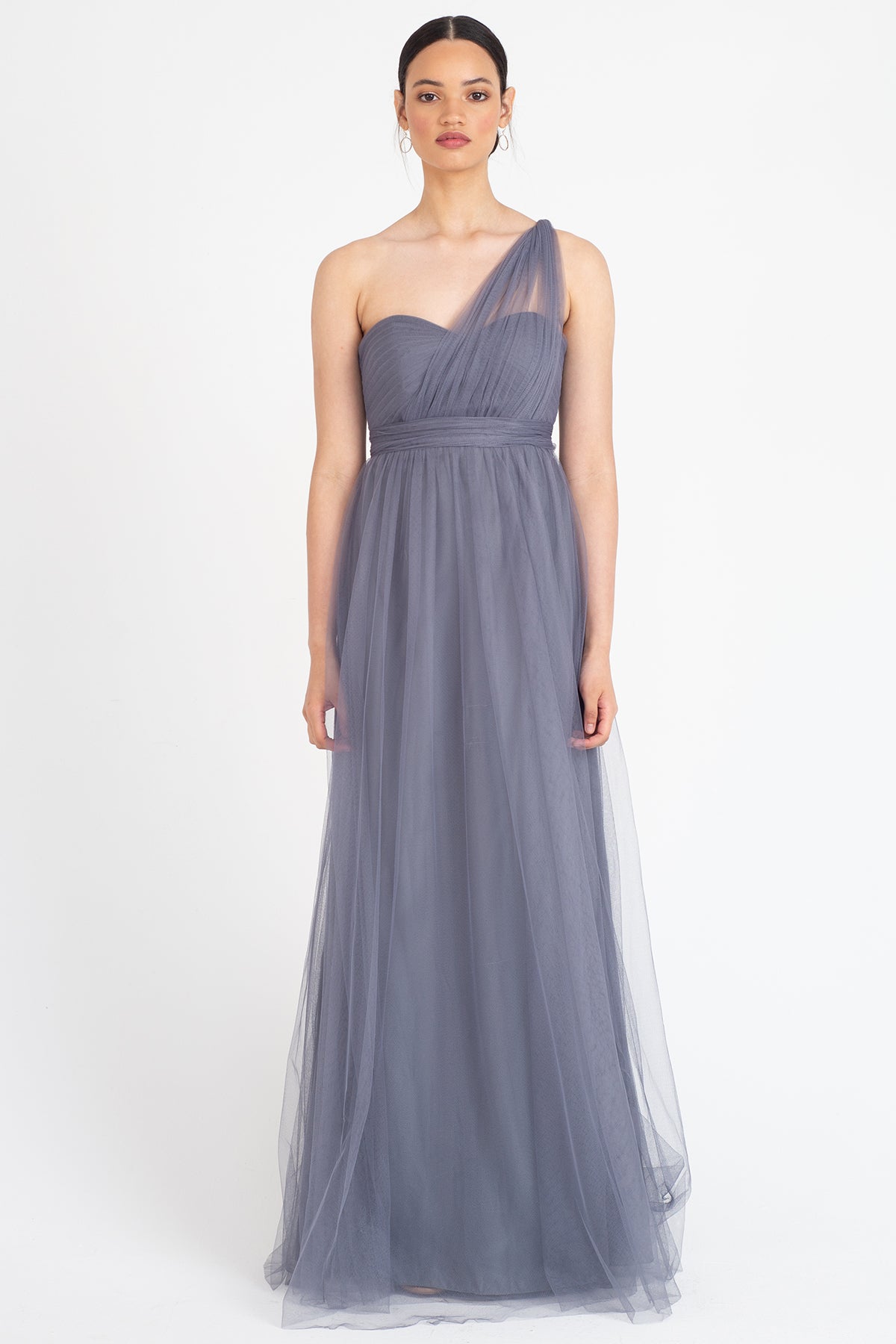 Annabelle Hydrangea Jenny Yoo PUrple Bridesmaids Dress