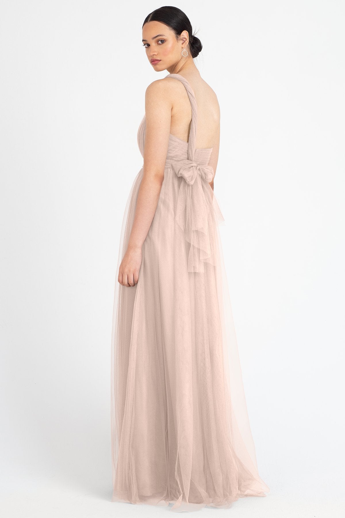 Annabelle Soft Blush Jenny Yoo Tulle Convertible Bridesmaids Dress
