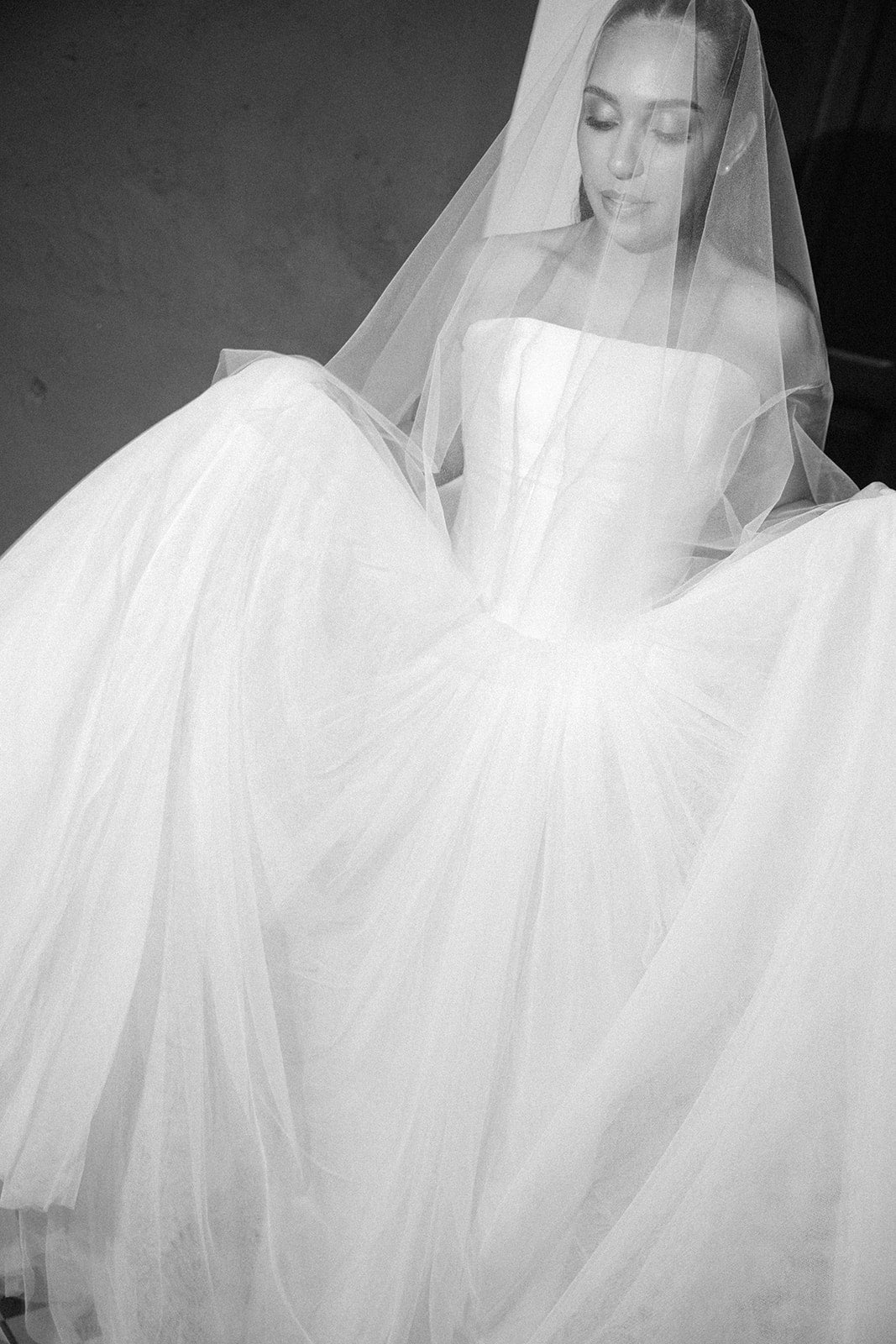 JYxAnthropologie Weddings Georgina Gown on Bride Whitney