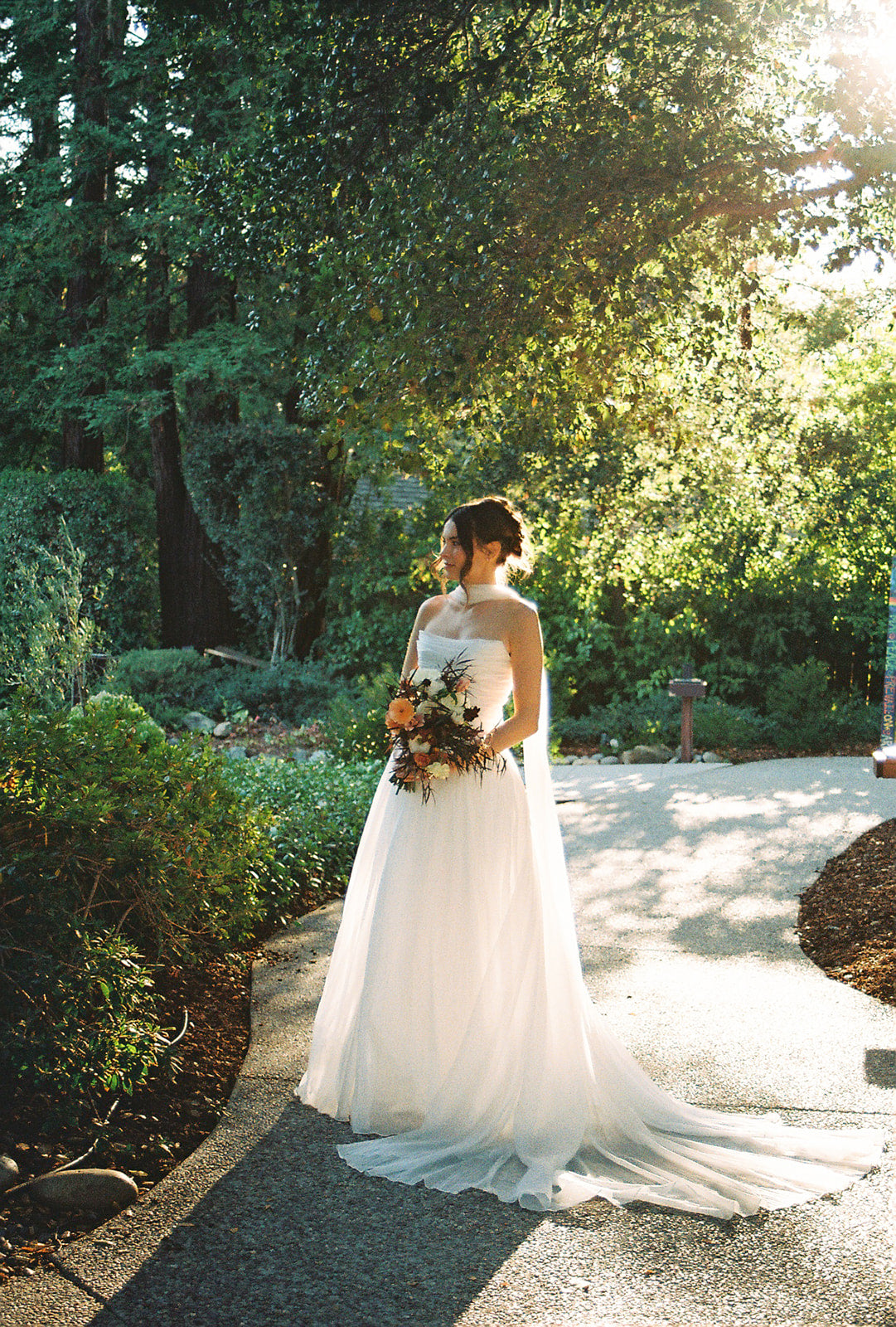 Penelope Drop Waist Wedding Dress on Real Bride