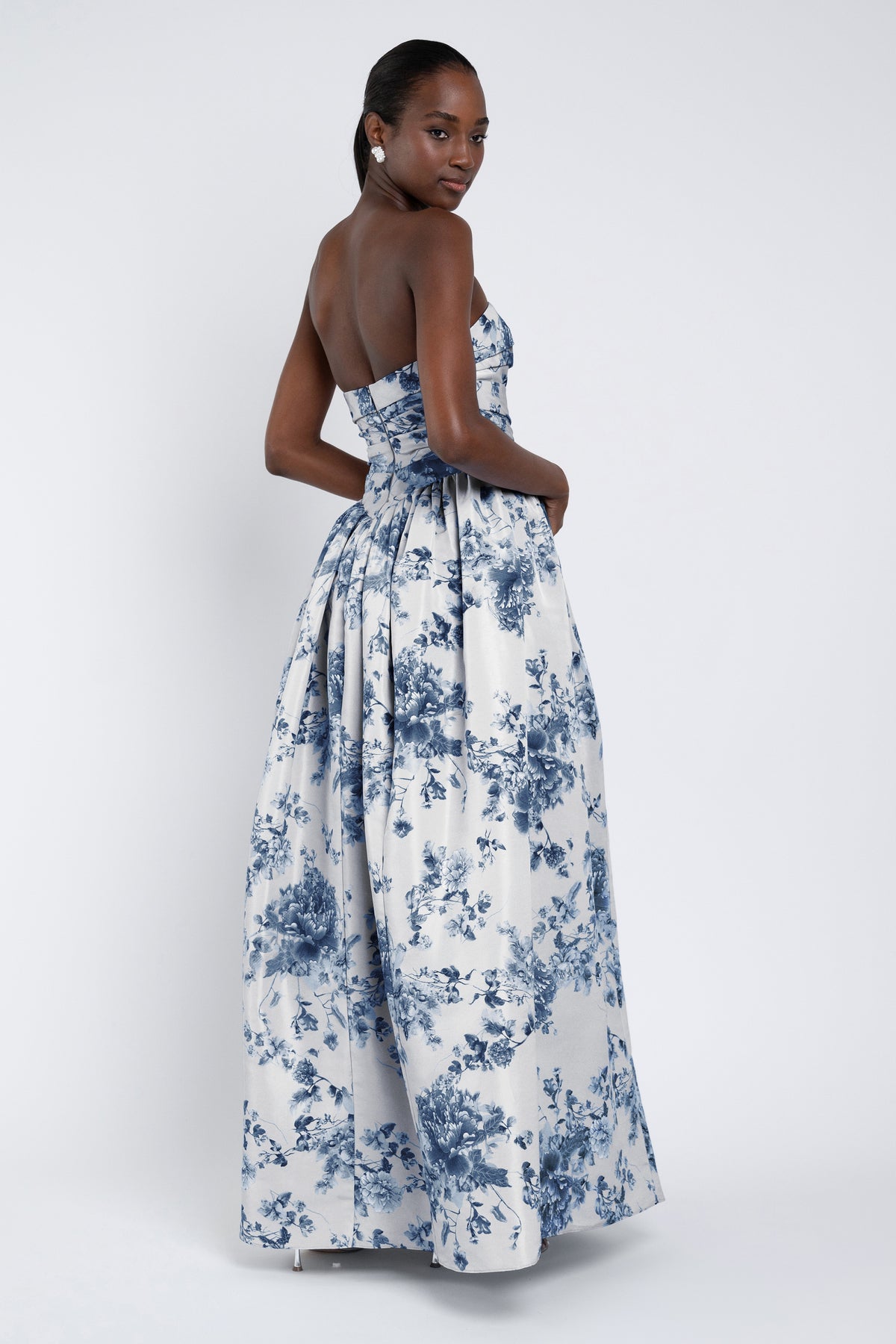 Scarlet Print peony+garden+blue+multi 2