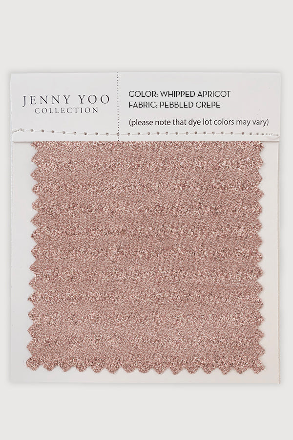 Web Shop Swatches Pebled Crepe Whipped Apricot